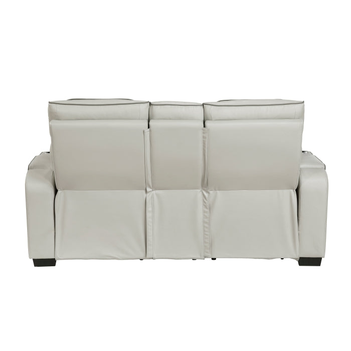 9516TPE*2PWH 2pc Set: Sofa, Love (Power) - 9516TPE*2PWH