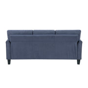 9519BUE*2 2pc Set: Sofa, Love - 9519BUE*2