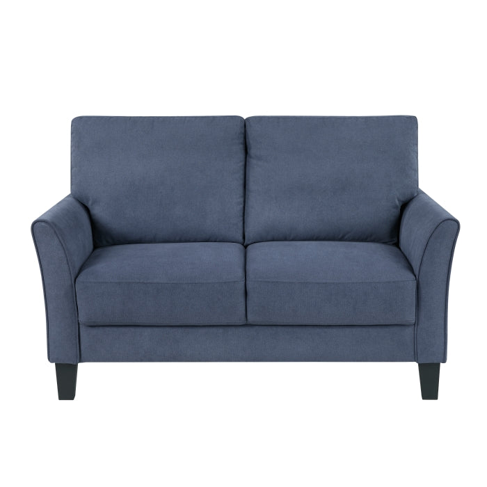 9519BUE*2 2pc Set: Sofa, Love - 9519BUE*2