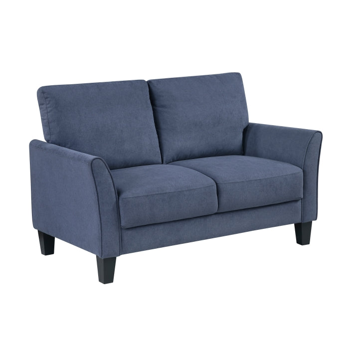 9519BUE*2 2pc Set: Sofa, Love - 9519BUE*2