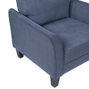 9519BUE*2 2pc Set: Sofa, Love - 9519BUE*2