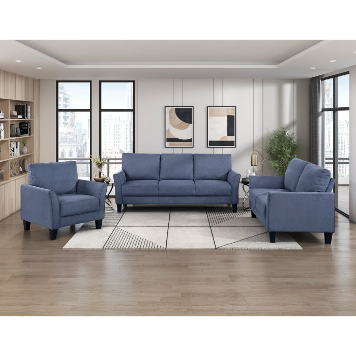 9519BUE-3 Sofa - 9519BUE-3