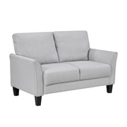9519GRY*2 2pc Set: Sofa, Love - 9519GRY*2