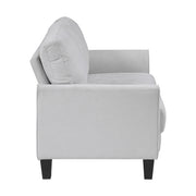 9519GRY*2 2pc Set: Sofa, Love - 9519GRY*2