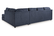 Albar Place Cobalt 2-Piece Sectional -  Ashley - Luna Furniture