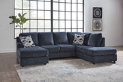 Albar Place Cobalt 2-Piece Sectional -  Ashley - Luna Furniture
