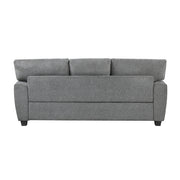 9538DGY*2 2pc Set: Sofa, Love - 9538DGY*2