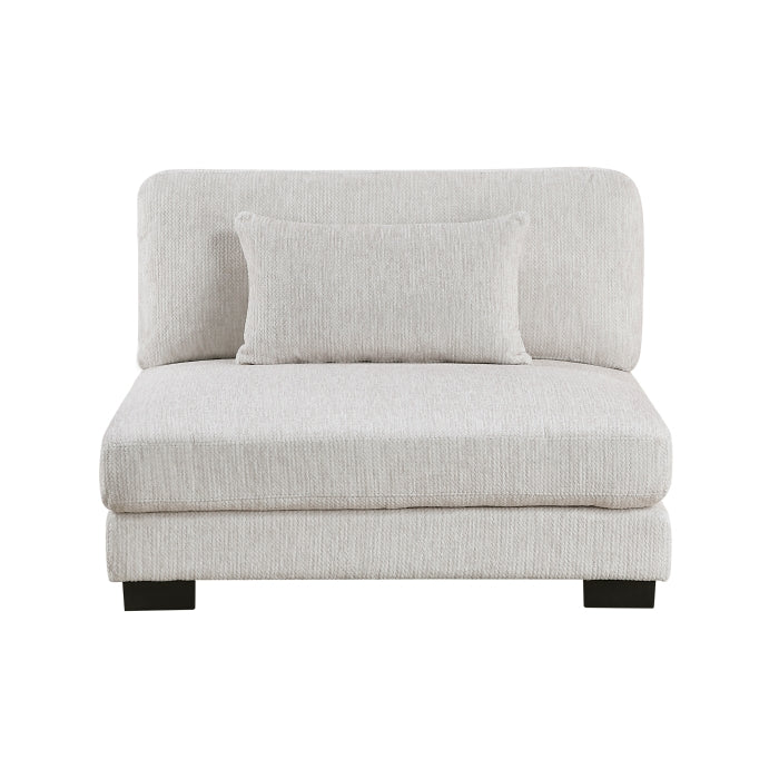 9555BEG*3CRACVC (3)3-Piece Modular Sectional with Chaise - 9555BEG*3CRACVC