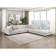 9555BEG-4 Ottoman - 9555BEG-4
