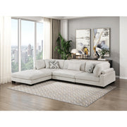 9555BEG-4 Ottoman - 9555BEG-4