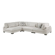 9555BEG*42CR2AC (4)4-Piece Modular Sectional - 9555BEG*42CR2AC