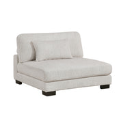 9555BEG*42CRACOT (4)4-Piece Modular Sectional with Ottoman - 9555BEG*42CRACOT