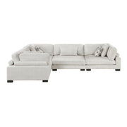 9555BEG*43CRAC (4)4-Piece Modular Sectional - 9555BEG*43CRAC