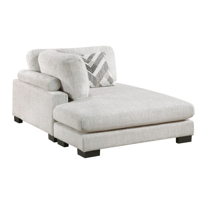 9555BEG*4CR2ACVC (4)4-Piece Modular Sectional with Chaise - 9555BEG*4CR2ACVC