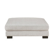 9555BEG*4CRACVCOT (4)4-Piece Modular Sectional with Chaise and Ottoman - 9555BEG*4CRACVCOT