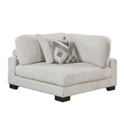 9555BEG*52CR2ACOT (5)5-Piece Modular Sectional with Ottoman - 9555BEG*52CR2ACOT