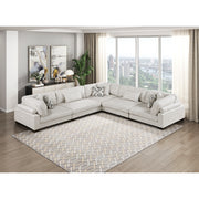 9555BEG*53CR2AC (5)5-Piece Modular Sectional - 9555BEG*53CR2AC