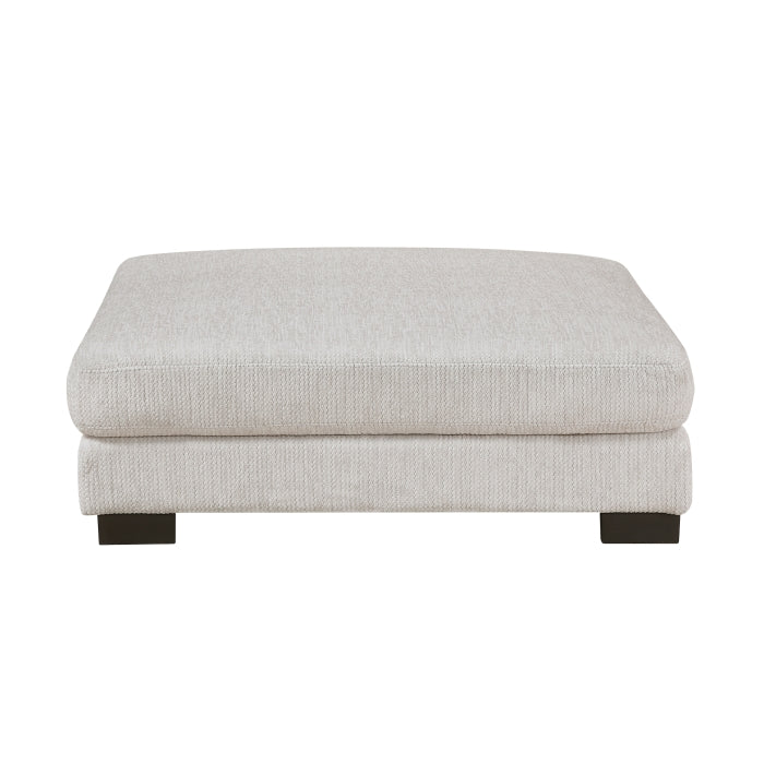 9555BEG*53CRACOT (5)5-Piece Modular Sectional with Ottoman - 9555BEG*53CRACOT