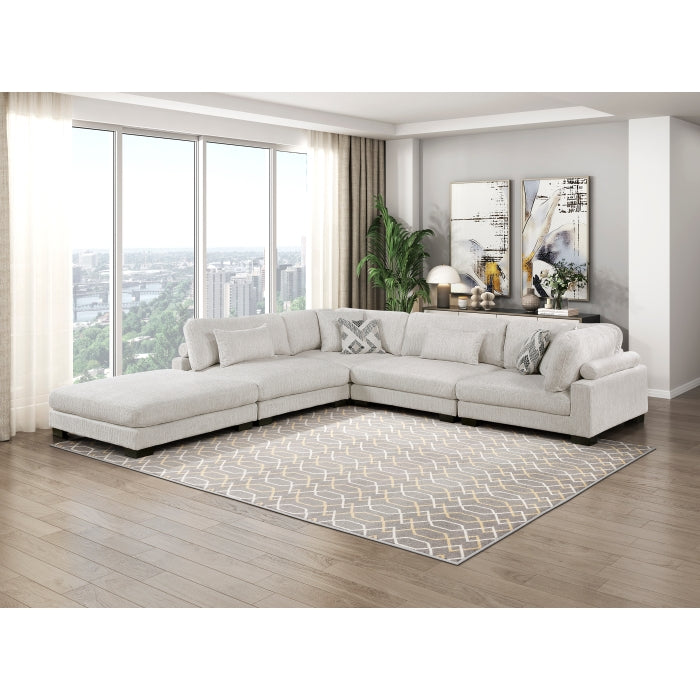 9555BEG-AC Armless Chair - 9555BEG-AC