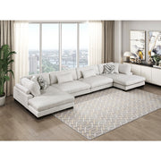 9555BEG-AC Armless Chair - 9555BEG-AC