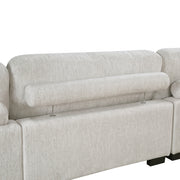 9555BEG-AC Armless Chair - 9555BEG-AC