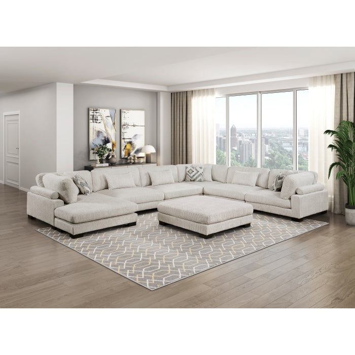 9555BEG-AC Armless Chair - 9555BEG-AC