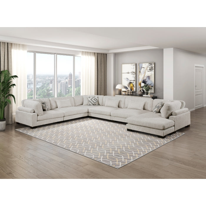 9555BEG-AC Armless Chair - 9555BEG-AC