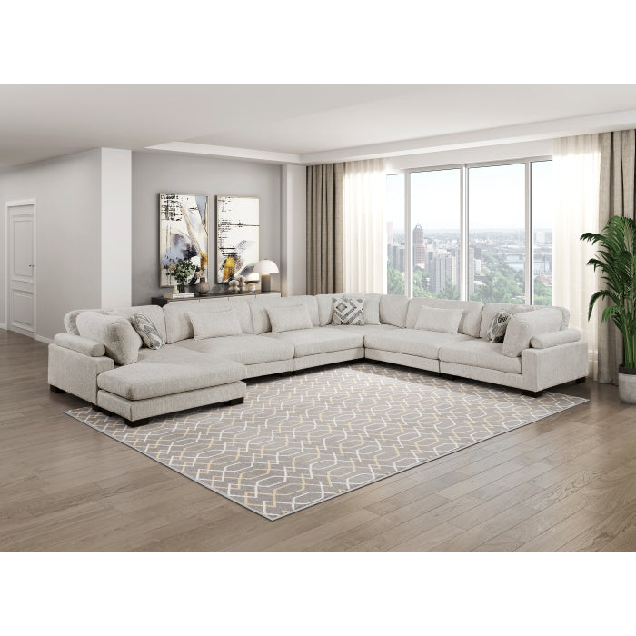 9555BEG-AC Armless Chair - 9555BEG-AC