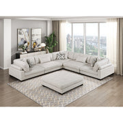 9555BEG-AC Armless Chair - 9555BEG-AC