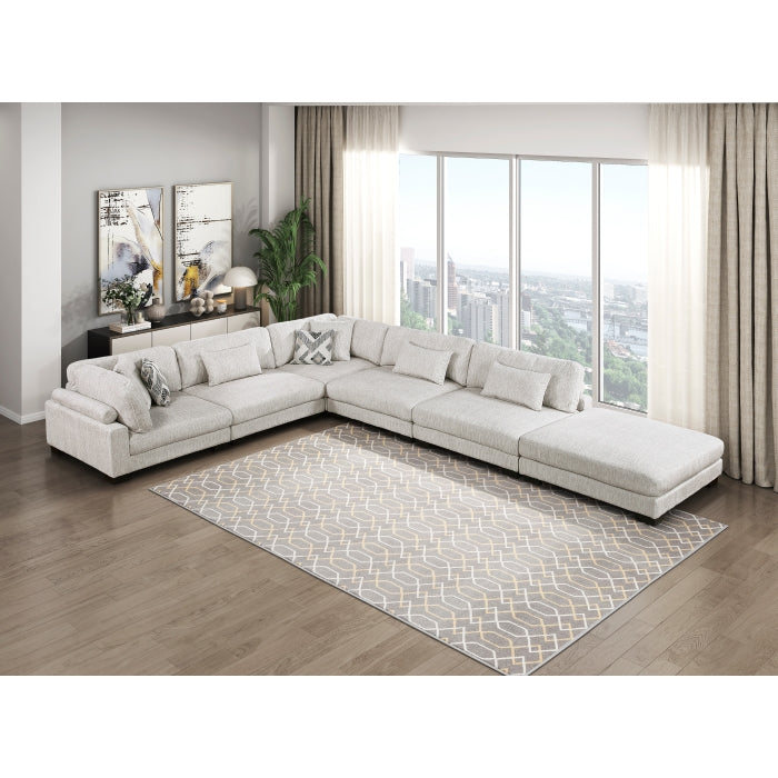 9555BEG-AC Armless Chair - 9555BEG-AC