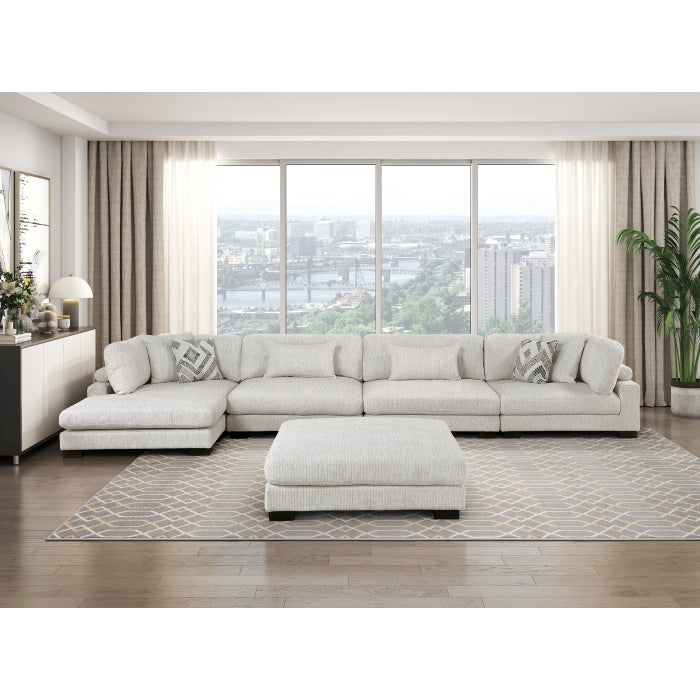 9555BEG-VC Reversible Chaise - 9555BEG-VC
