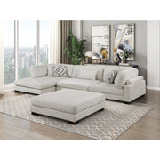 9555BEG-VC Reversible Chaise - 9555BEG-VC