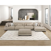 9555BRW-4 Ottoman - 9555BRW-4