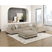 9555BRW-4 Ottoman - 9555BRW-4