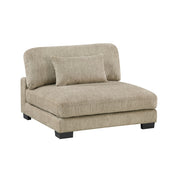 9555BRW-AC Armless Chair - 9555BRW-AC