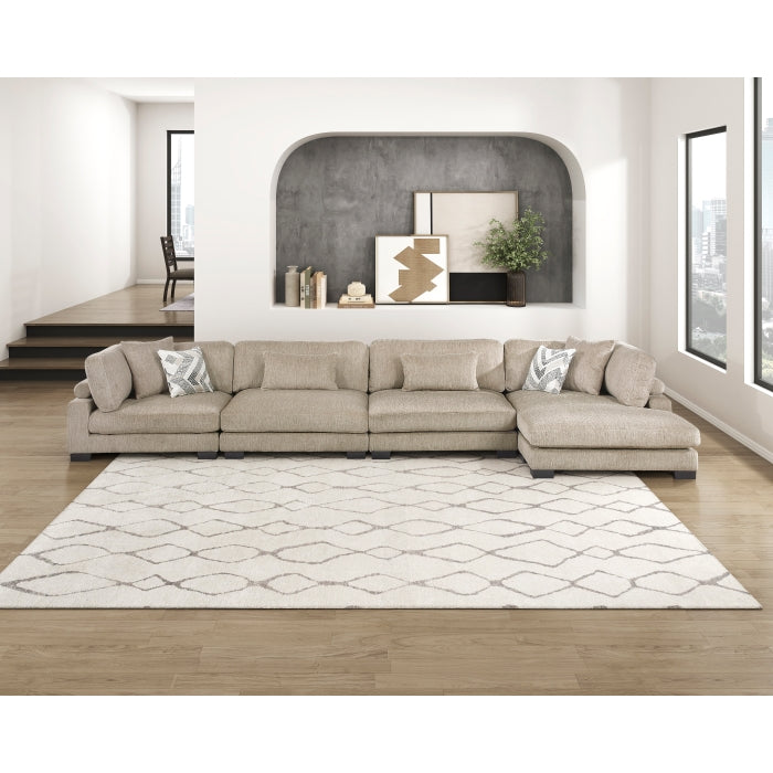 9555BRW-AC Armless Chair - 9555BRW-AC