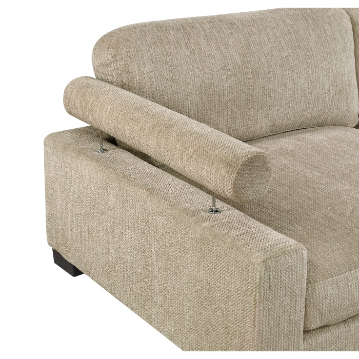 9555BRW-CR Corner Seat - 9555BRW-CR