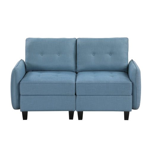 9557BUE-2* (2)Love Seat - 9557BUE-2*