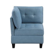 9557BUE-CR Corner Seat with Storage - 9557BUE-CR