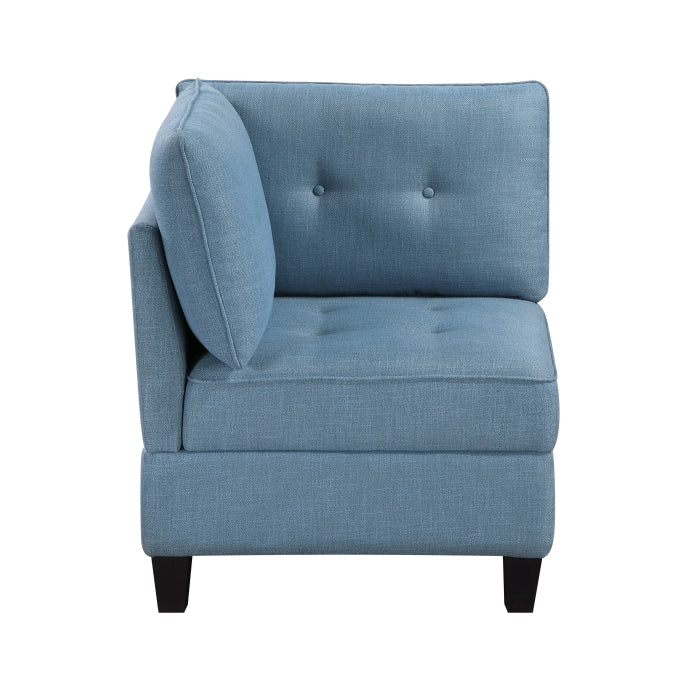 9557BUE-CR Corner Seat with Storage - 9557BUE-CR