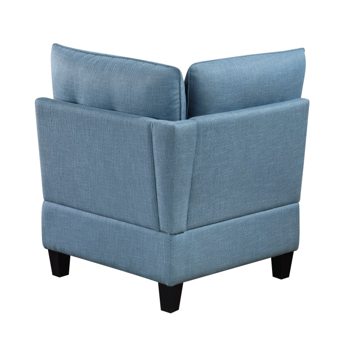 9557BUE-CR Corner Seat with Storage - 9557BUE-CR