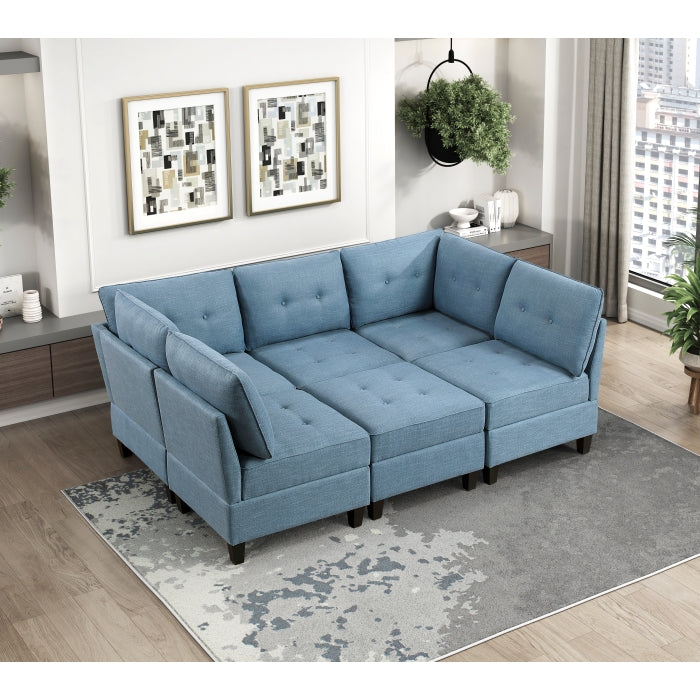 9557BUE-CR Corner Seat with Storage - 9557BUE-CR