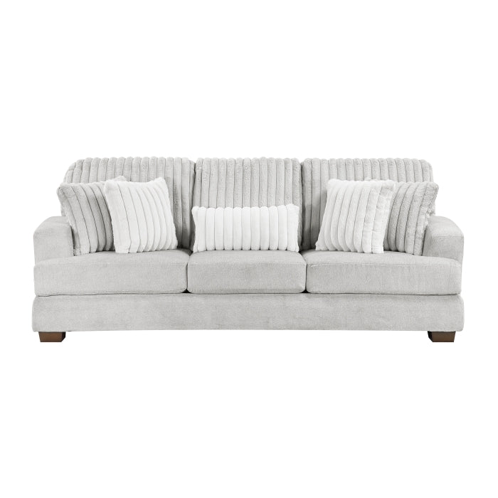9558LG*2 2pc Set: Sofa, Love - 9558LG*2