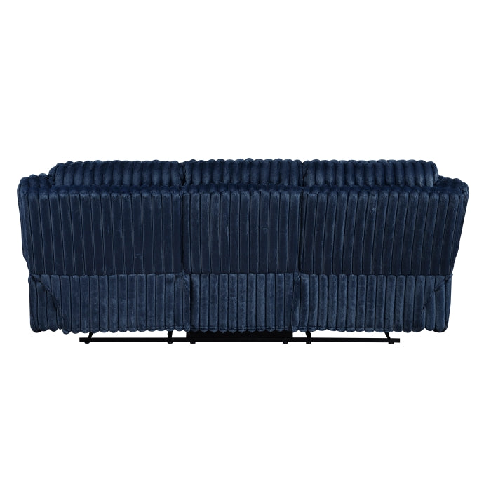 9577BU*2 2pc Set: Sofa, Love - 9577BU*2