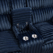9577BU*2 2pc Set: Sofa, Love - 9577BU*2