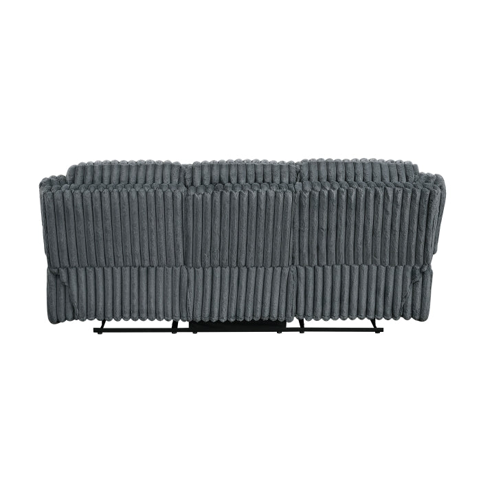 9577DG*2 2pc Set: Sofa, Love - 9577DG*2