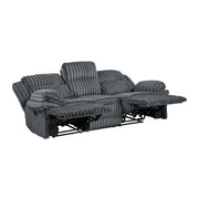 9577DG*2 2pc Set: Sofa, Love - 9577DG*2
