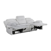 9577GY*2 2pc Set: Sofa, Love - 9577GY*2
