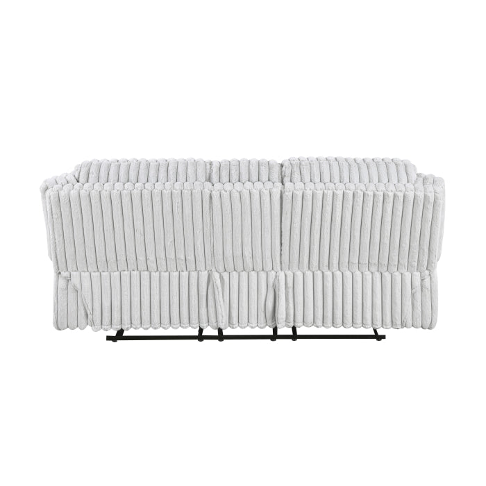 9577GY*2 2pc Set: Sofa, Love - 9577GY*2