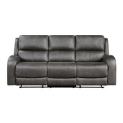 9601GY*2 2pc Set: Sofa, Love - 9601GY*2